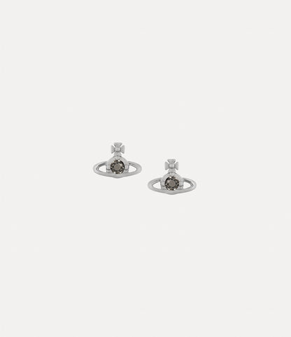 VIVIENNE WESTWOOD Solitaire Earrings Brass(Nano/4 Colors)
