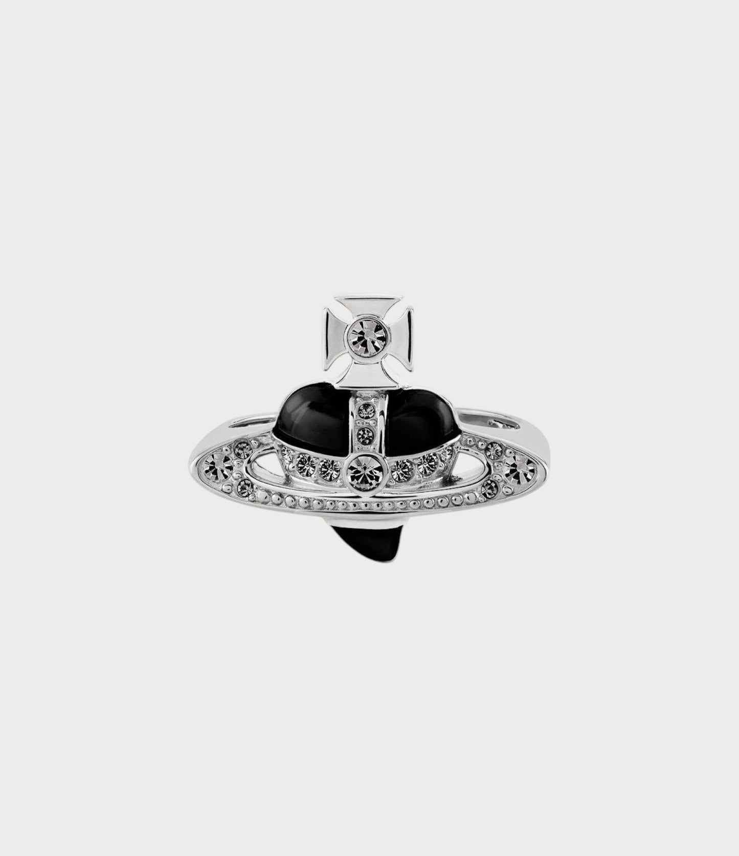VIVIENNE WESTWOOD New Diamante Heart Ring(3 Colors)