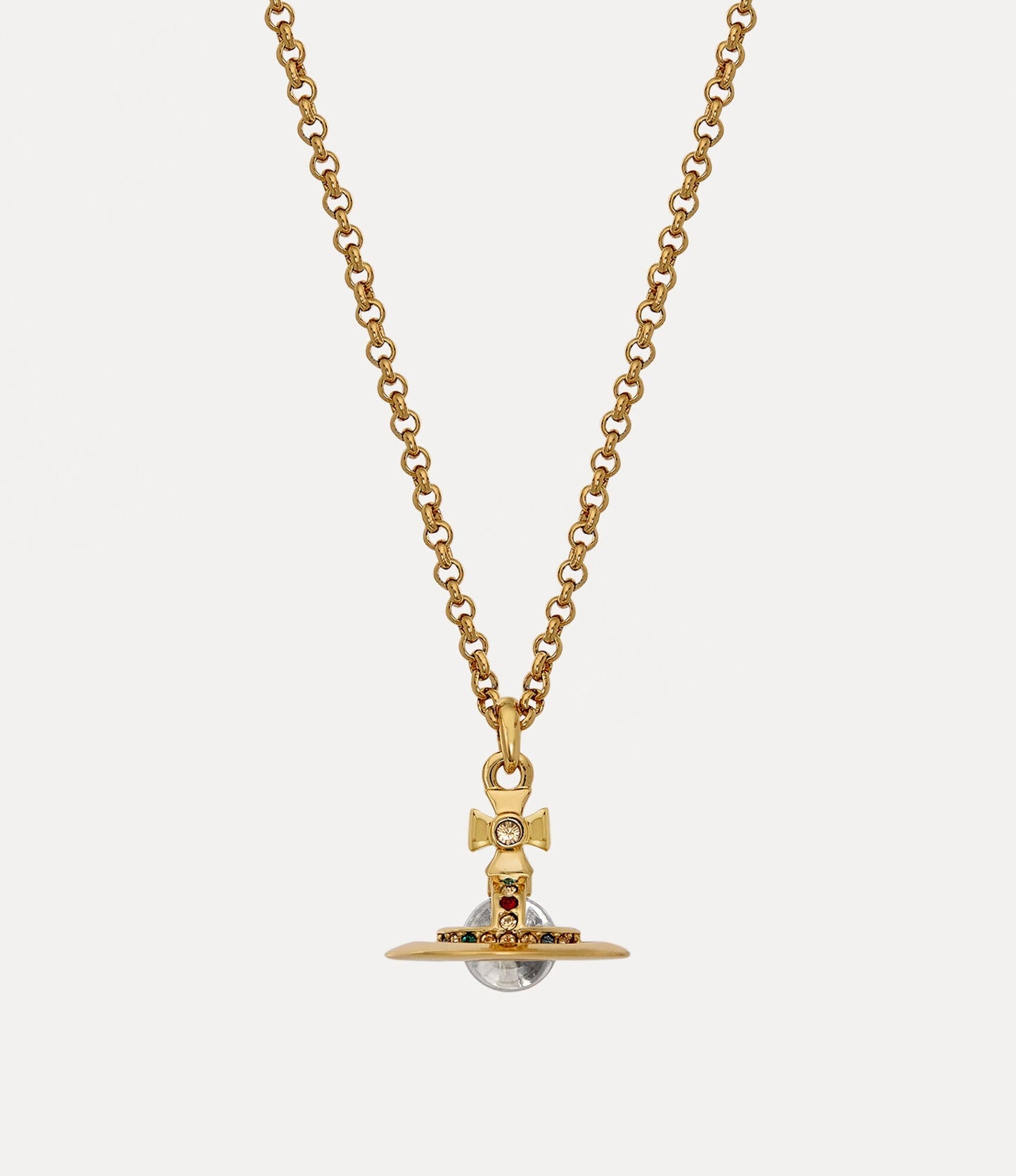 VIVIENNE WESTWOOD New Orb Pendant Necklace Brass(Petite/4 Colors)