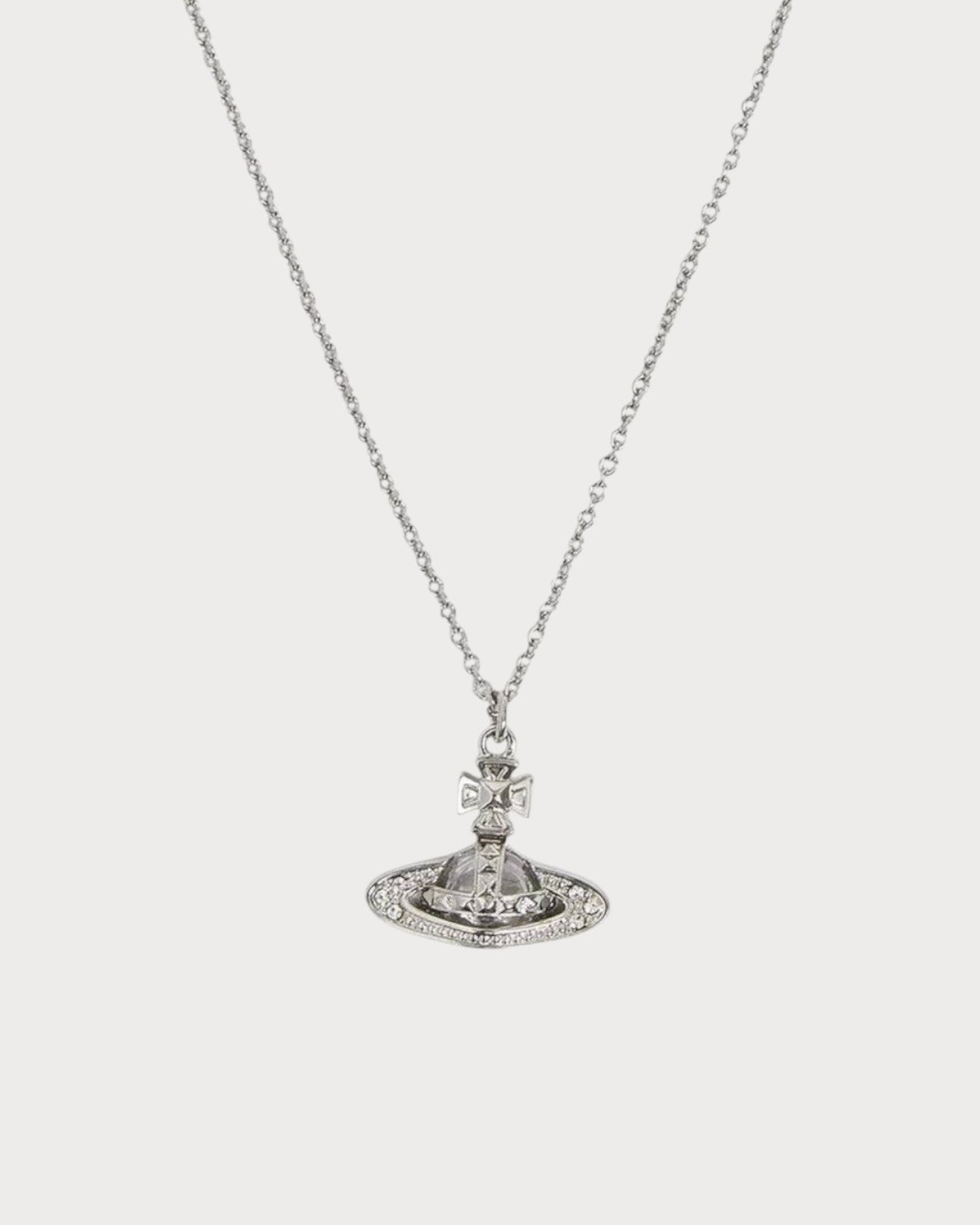 VIVIENNE WESTWOOD Pina Bas Relief Pendant(Small/Silver)