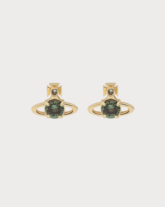 VIVIENNE WESTWOOD Reina Orb Stud Earrings Metal(Gold)