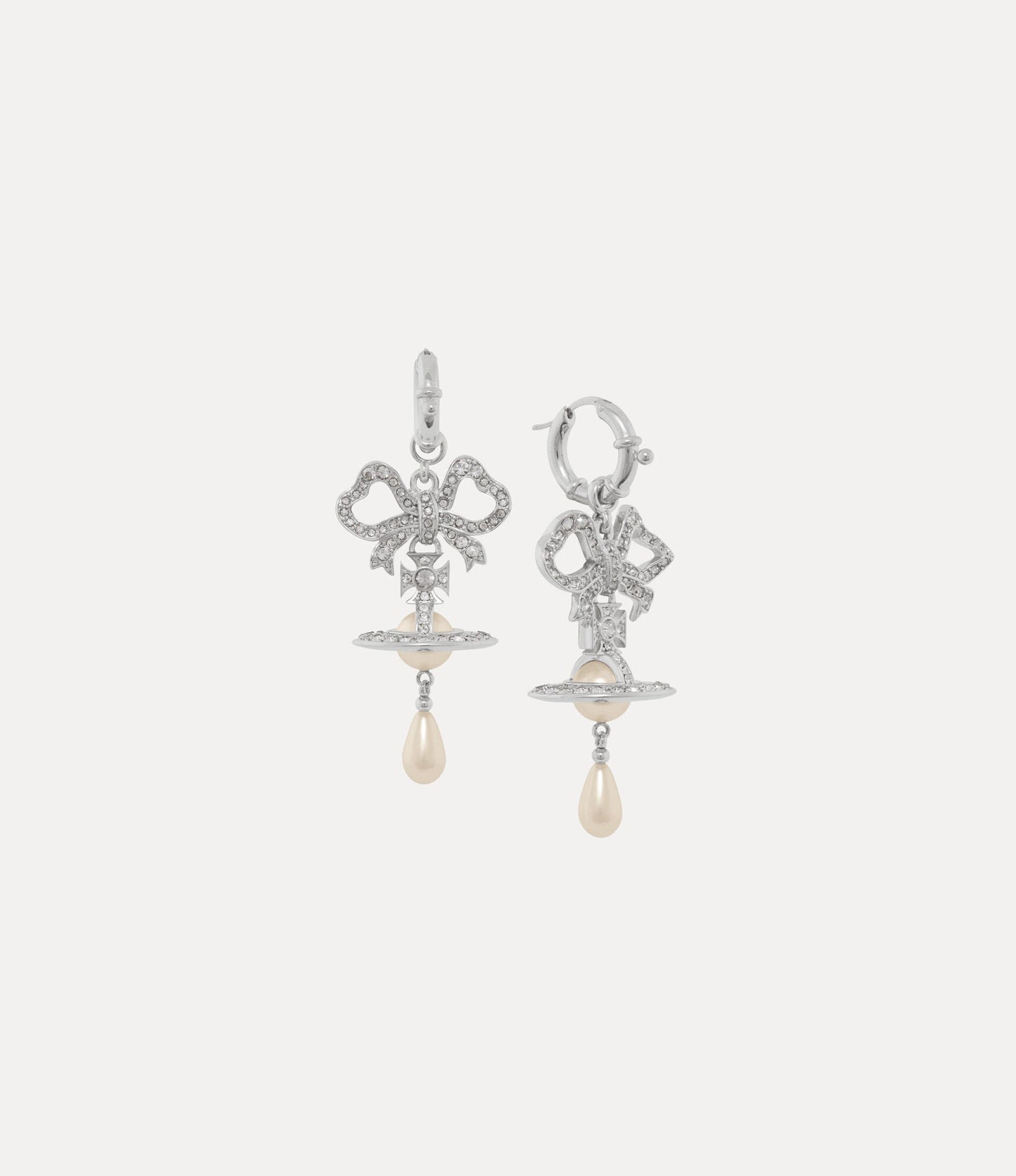 VIVIENNE WESTWOOD Rigoberta Pearl Earrings Brass(2 Colors)