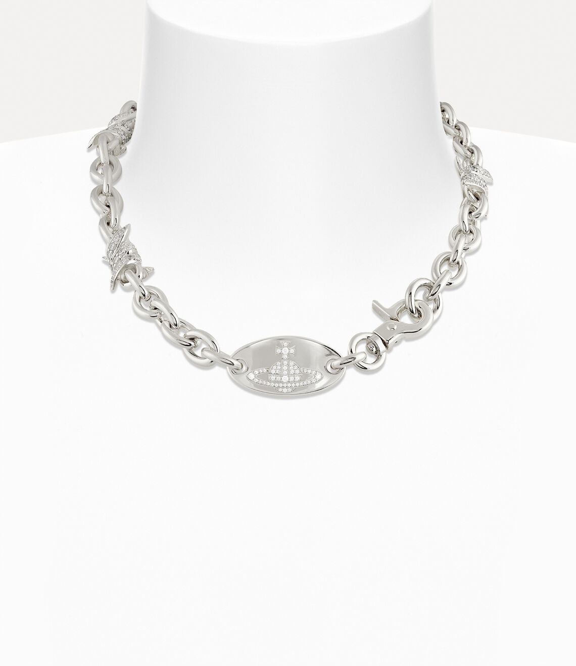 VIVIENNE WESTWOOD Verena Chain Necklace Brass(2 Colors)