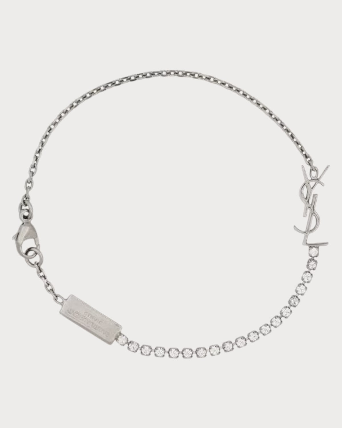 YSL SAINT LAURENT Cassandre Charm Bracelet Brass(2 Colors)